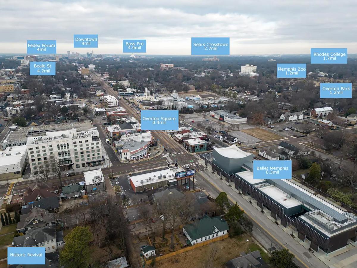 Вілла Historic Revival King Bed Midtown Memphis 70 Fast Wifi Free Parking Yes Pets Екстер'єр фото